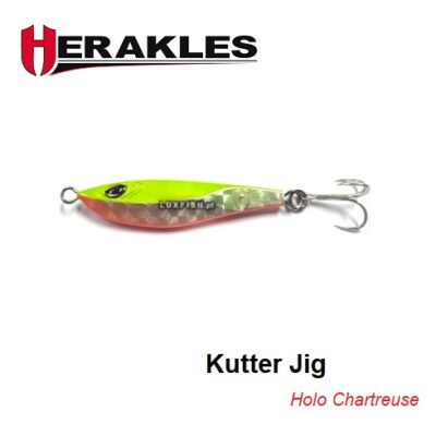 HERAKLES Kutter Jig Holo Chartreuse / 15-21-29-45 grs